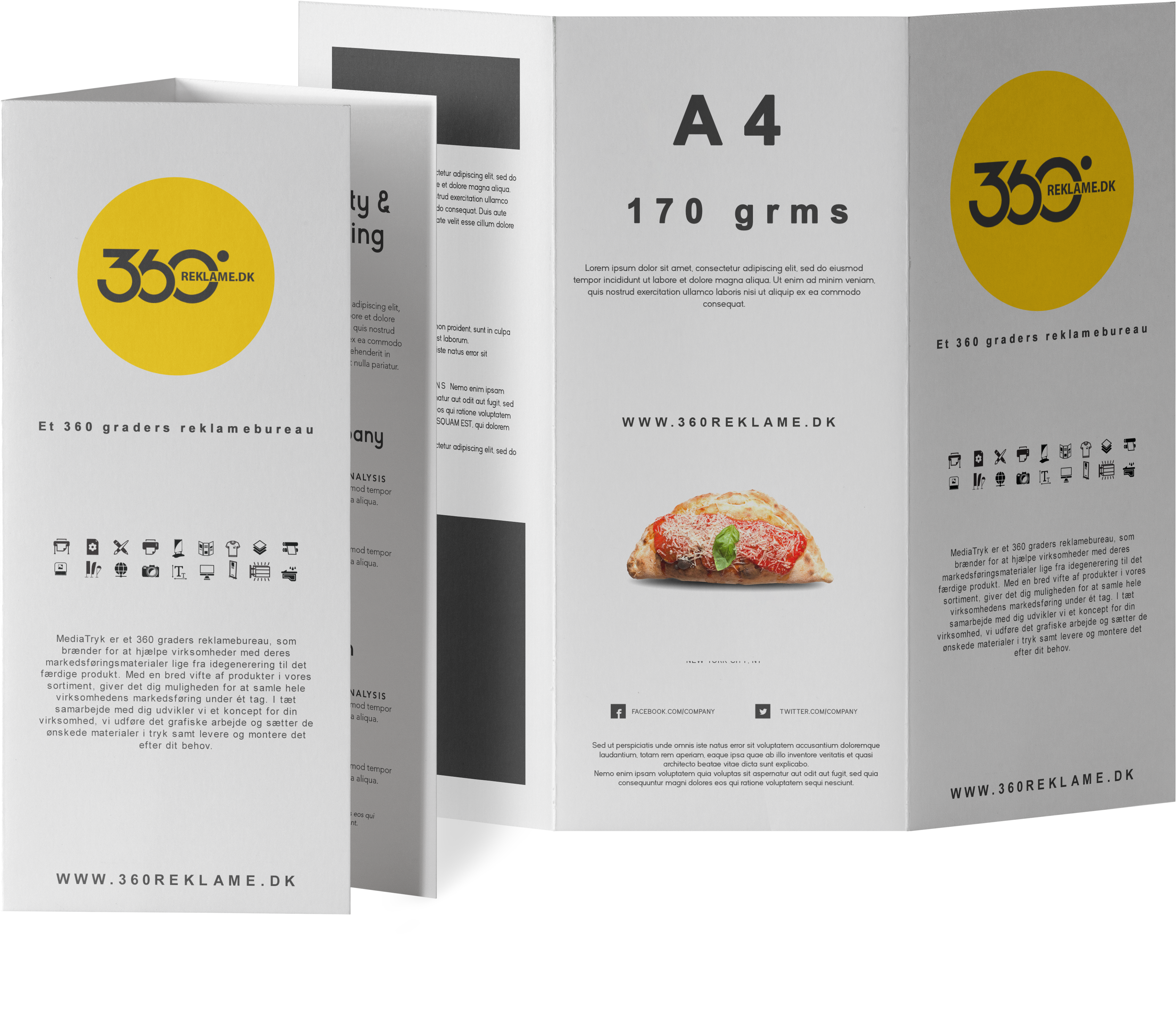 Illustration af brochure